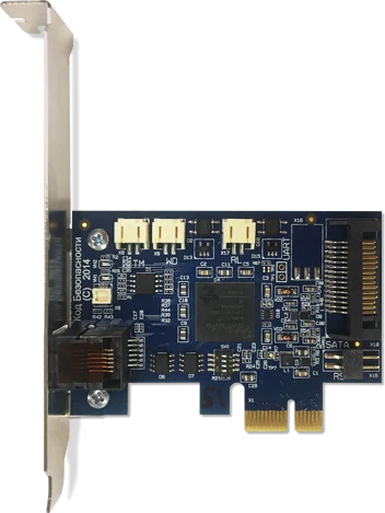 Плата комплекса «Соболь» в исполнении PCI Express